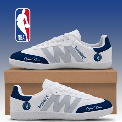 [HOT DEAL] NEW CUSTOMIZED NBA05 MTW MINNESOTA TIMBERWOLVES CLASSIC SNEAKERS