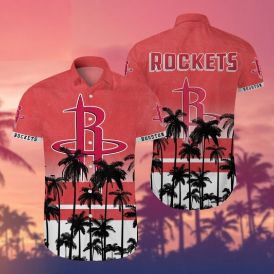 [HOT DEAL] NEW CUSTOMIZED NBA07 HRO HOUSTON ROCKETS UNISEX HAWAIIAN SHIRT