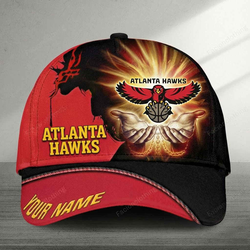 [HOT DEAL] NEW CUSTOMIZED NBA17 AHA ATLANTA HAWKS CLASSIC CAP