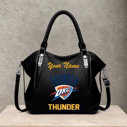 [HOT DEAL] NEW CUSTOMIZED NBA01 OCT OKLAHOMA CITY THUNDER SHOULDER HANDBAG