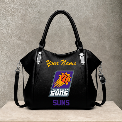 [HOT DEAL] NEW CUSTOMIZED NBA21 PSU PHOENIX SUNS SHOULDER HANDBAG