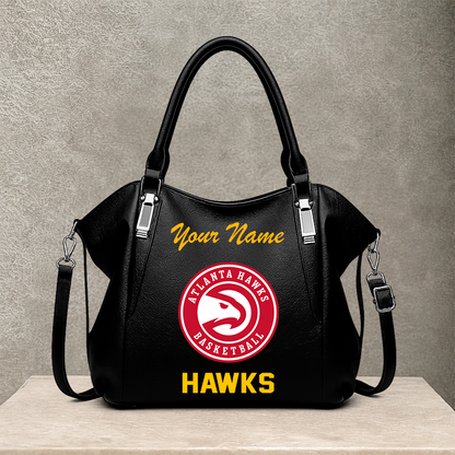 [HOT DEAL] NEW CUSTOMIZED NBA17 AHA ATLANTA HAWKS SHOULDER HANDBAG
