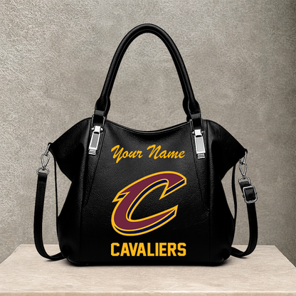 [HOT DEAL] NEW CUSTOMIZED NBA02 CCA CLEVELAND CAVALIERS SHOULDER HANDBAG