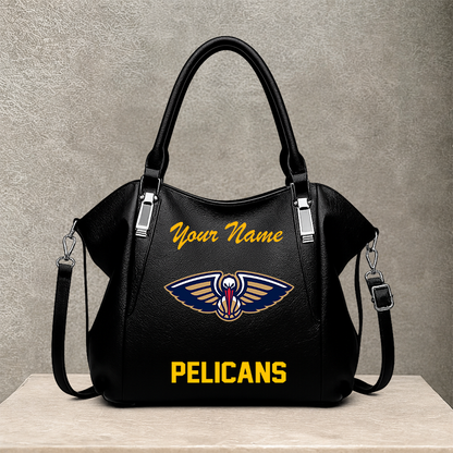 [HOT DEAL] NEW CUSTOMIZED NBA30 NOP NEW ORLEANS PELICANS SHOULDER HANDBAG