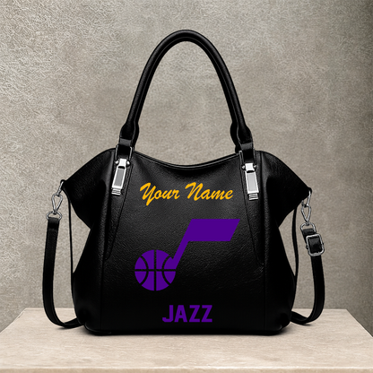 [HOT DEAL] NEW CUSTOMIZED NBA29 UJZ UTAH JAZZ SHOULDER HANDBAG