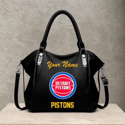 [HOT DEAL] NEW CUSTOMIZED NBA14 DPI DETROIT PISTONS SHOULDER HANDBAG