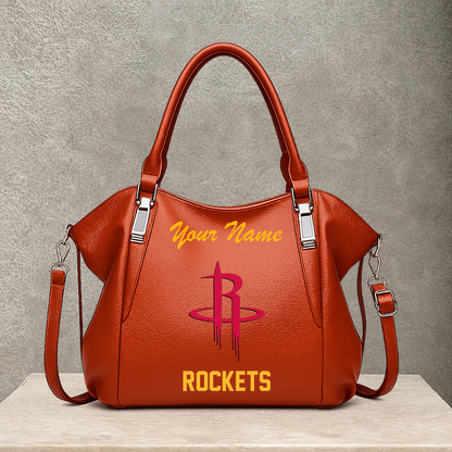 [HOT DEAL] NEW CUSTOMIZED NBA07 HRO HOUSTON ROCKETS SHOULDER HANDBAG