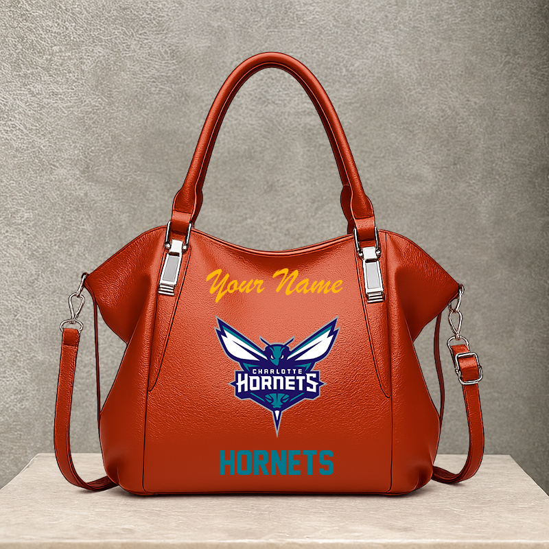 [HOT DEAL] NEW CUSTOMIZED NBA27 CHO CHARLOTTE HORNETS SHOULDER HANDBAG