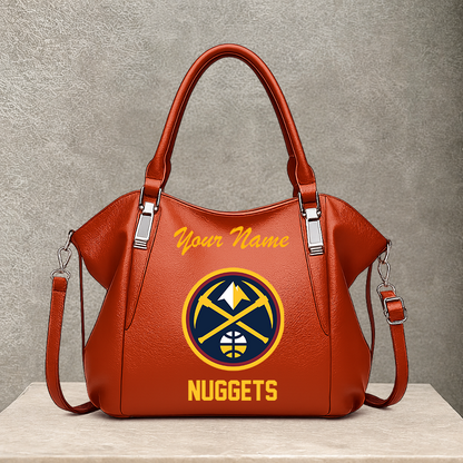 [HOT DEAL] NEW CUSTOMIZED NBA08 DNU DENVER NUGGETS SHOULDER HANDBAG