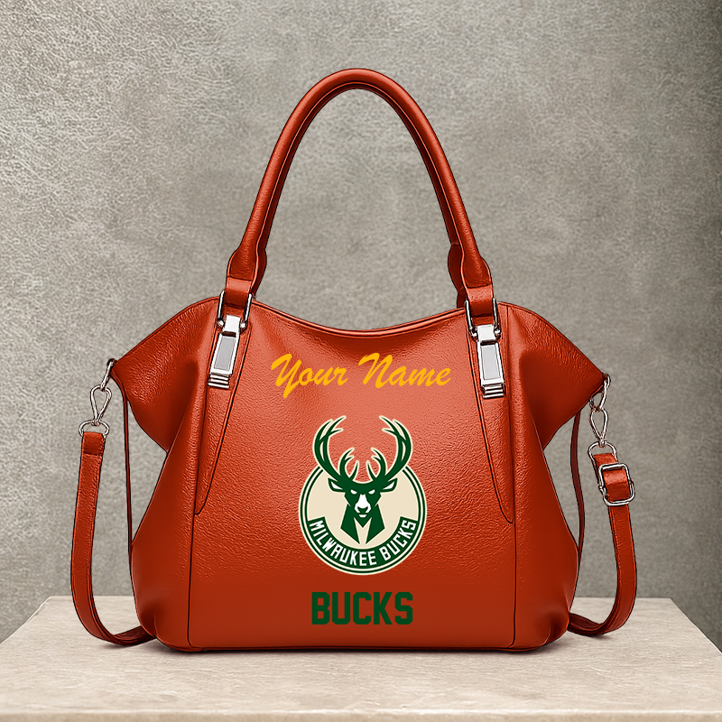 [HOT DEAL] NEW CUSTOMIZED NBA11 MBU MILWAUKEE BUCKS SHOULDER HANDBAG