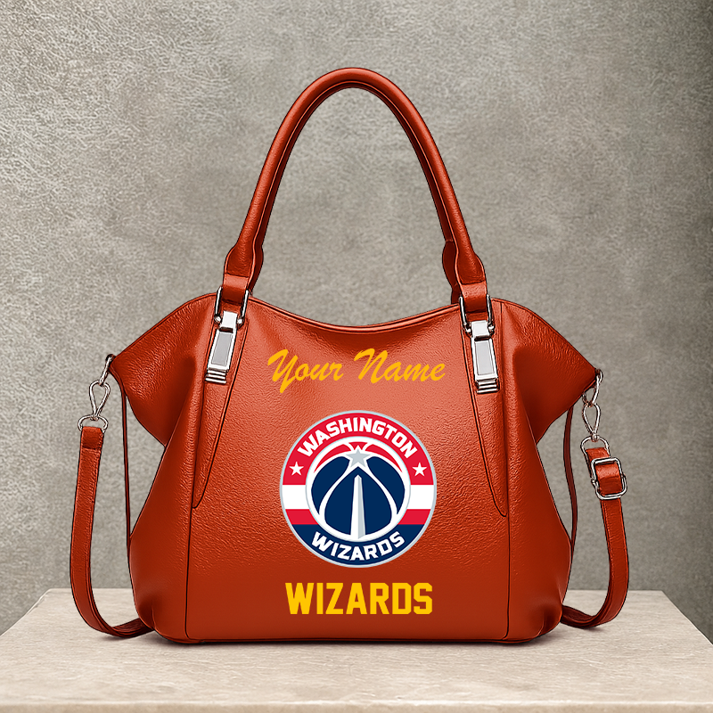 [HOT DEAL] NEW CUSTOMIZED NBA28 WWI WASHINGTON WIZARDS SHOULDER HANDBAG