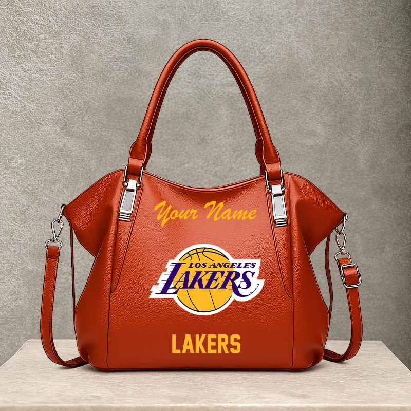 [HOT DEAL] NEW CUSTOMIZED NBA09 LLA LOS ANGELES LAKERS SHOULDER HANDBAG