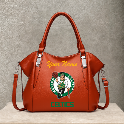 [HOT DEAL] NEW CUSTOMIZED NBA03 BCE BOSTON CELTICS SHOULDER HANDBAG
