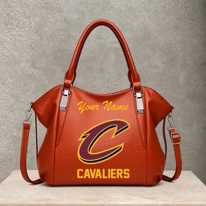 [HOT DEAL] NEW CUSTOMIZED NBA02 CCA CLEVELAND CAVALIERS SHOULDER HANDBAG