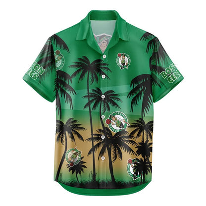 [HOT DEAL] NEW CUSTOMIZED NBA03 BCE BOSTON CELTICS UNISEX HAWAIIAN SHIRT & SHORTS SET