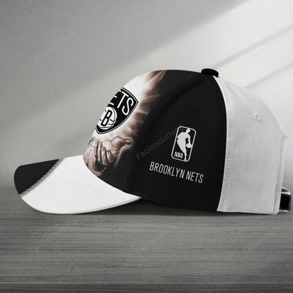 [HOT DEAL] NEW CUSTOMIZED NBA25 BNE BROOKLYN NETS CLASSIC CAP