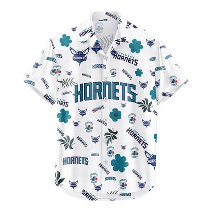 [HOT DEAL] NEW CUSTOMIZED NBA27 CHO CHARLOTTE HORNETS UNISEX HAWAIIAN SHIRT & SHORTS SET