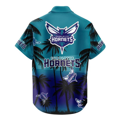 [HOT DEAL] NEW CUSTOMIZED NBA27 CHO CHARLOTTE HORNETS UNISEX HAWAIIAN SHIRT & SHORTS SET
