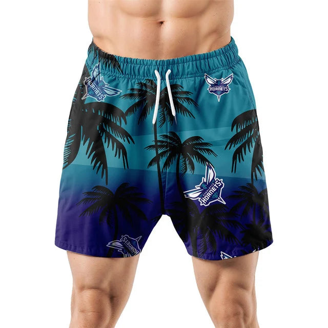 [HOT DEAL] NEW CUSTOMIZED NBA27 CHO CHARLOTTE HORNETS UNISEX HAWAIIAN SHIRT & SHORTS SET