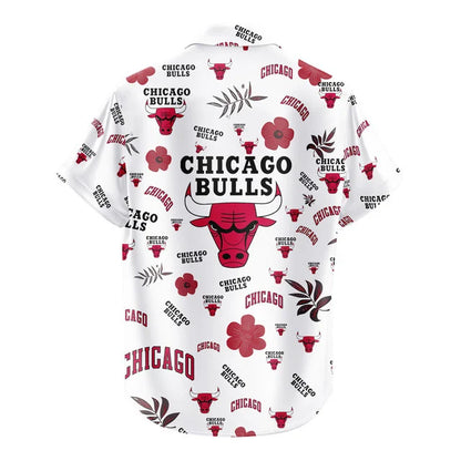 [HOT DEAL] NEW CUSTOMIZED NBA19 CBU CHICAGO BULLS UNISEX HAWAIIAN SHIRT & SHORTS SET