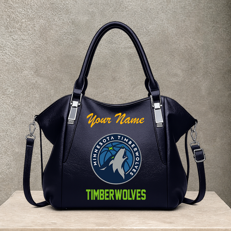 [HOT DEAL] NEW CUSTOMIZED NBA05 MTW MINNESOTA TIMBERWOLVES SHOULDER HANDBAG