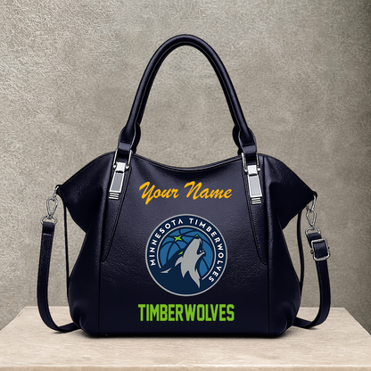[HOT DEAL] NEW CUSTOMIZED NBA05 MTW MINNESOTA TIMBERWOLVES SHOULDER HANDBAG