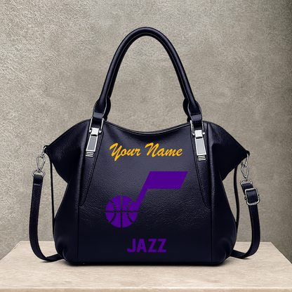 [HOT DEAL] NEW CUSTOMIZED NBA29 UJZ UTAH JAZZ SHOULDER HANDBAG