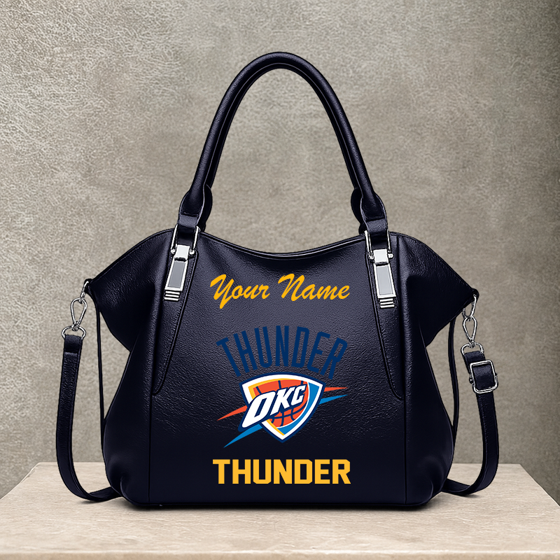 [HOT DEAL] NEW CUSTOMIZED NBA01 OCT OKLAHOMA CITY THUNDER SHOULDER HANDBAG