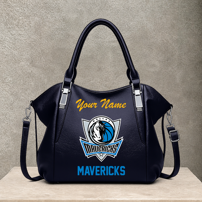 [HOT DEAL] NEW CUSTOMIZED NBA18 DMA DALLAS MAVERICKS SHOULDER HANDBAG