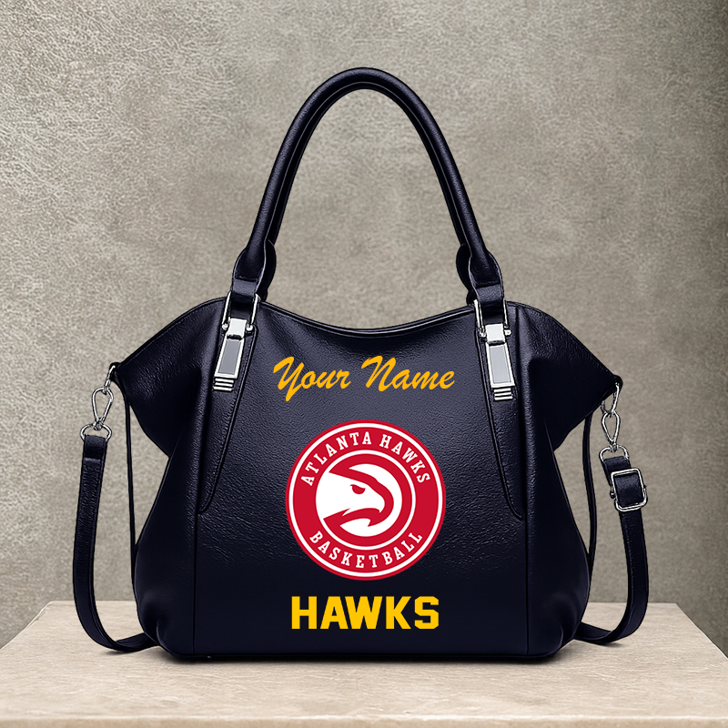 [HOT DEAL] NEW CUSTOMIZED NBA17 AHA ATLANTA HAWKS SHOULDER HANDBAG