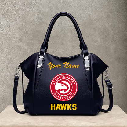 [HOT DEAL] NEW CUSTOMIZED NBA17 AHA ATLANTA HAWKS SHOULDER HANDBAG