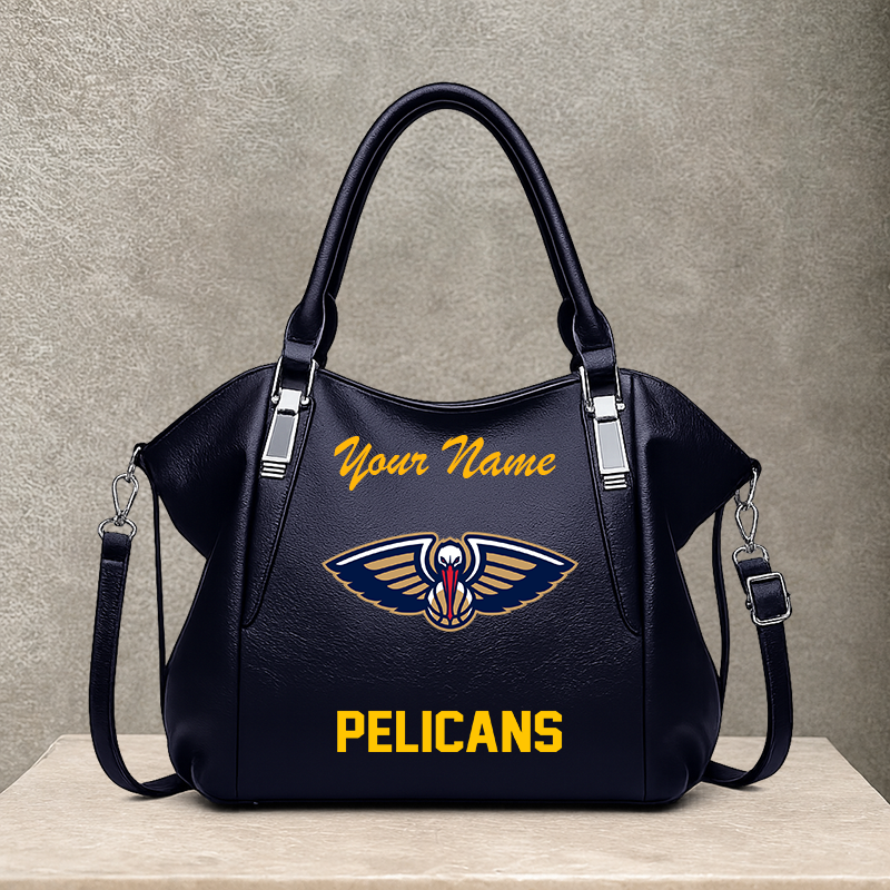 [HOT DEAL] NEW CUSTOMIZED NBA30 NOP NEW ORLEANS PELICANS SHOULDER HANDBAG