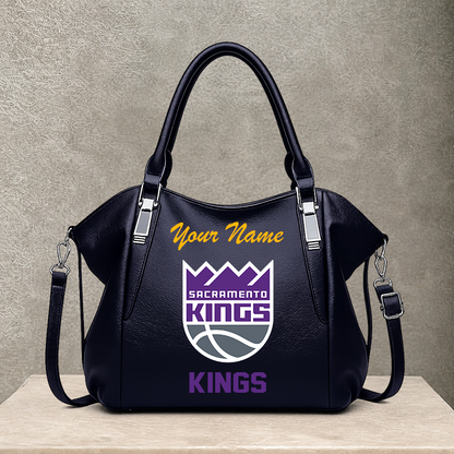 [HOT DEAL] NEW CUSTOMIZED NBA16 SKI SACRAMENTO KINGS SHOULDER HANDBAG