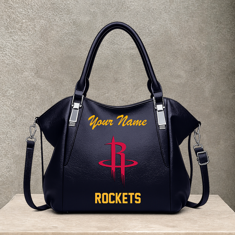 [HOT DEAL] NEW CUSTOMIZED NBA07 HRO HOUSTON ROCKETS SHOULDER HANDBAG