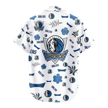 [HOT DEAL] NEW CUSTOMIZED NBA18 DMA DALLAS MAVERICKS UNISEX HAWAIIAN SHIRT & SHORTS SET