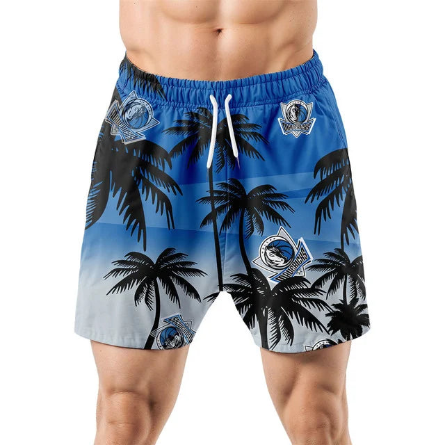 [HOT DEAL] NEW CUSTOMIZED NBA18 DMA DALLAS MAVERICKS UNISEX HAWAIIAN SHIRT & SHORTS SET