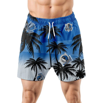 [HOT DEAL] NEW CUSTOMIZED NBA18 DMA DALLAS MAVERICKS UNISEX HAWAIIAN SHIRT & SHORTS SET