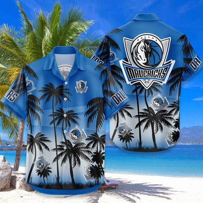 [HOT DEAL] NEW CUSTOMIZED NBA18 DMA DALLAS MAVERICKS UNISEX HAWAIIAN SHIRT & SHORTS SET