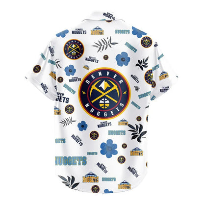 [HOT DEAL] NEW CUSTOMIZED NBA08 DNU DENVER NUGGETS UNISEX HAWAIIAN SHIRT & SHORTS SET