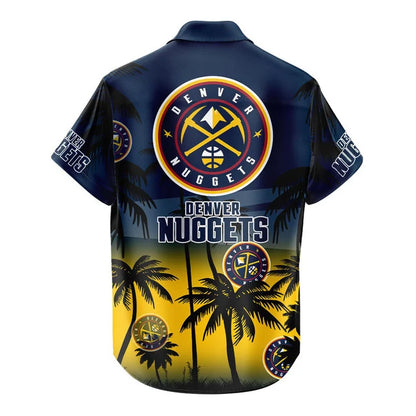 [HOT DEAL] NEW CUSTOMIZED NBA08 DNU DENVER NUGGETS UNISEX HAWAIIAN SHIRT & SHORTS SET