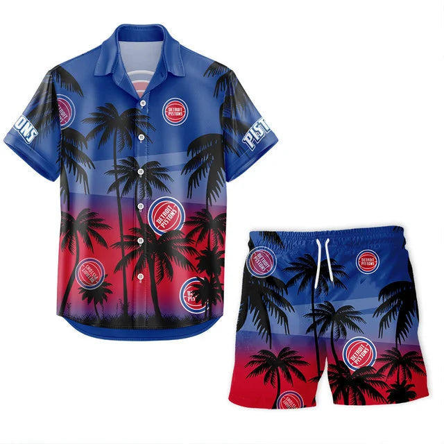 [HOT DEAL] NEW CUSTOMIZED NBA13 MGR MEMPHIS GRIZZLIES UNISEX HAWAIIAN SHIRT & SHORTS SET
