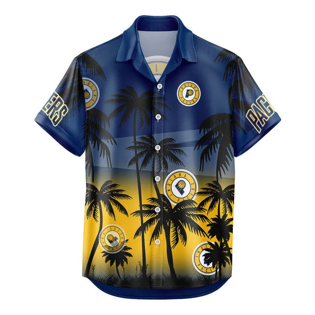 [HOT DEAL] NEW CUSTOMIZED NBA06 IPA INDIANA PACERS UNISEX HAWAIIAN SHIRT & SHORTS SET
