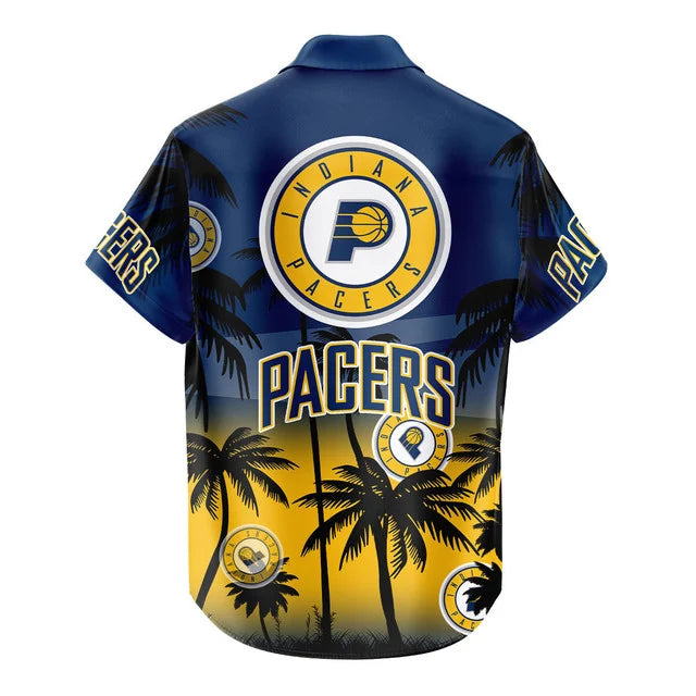 [HOT DEAL] NEW CUSTOMIZED NBA06 IPA INDIANA PACERS UNISEX HAWAIIAN SHIRT & SHORTS SET