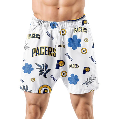 [HOT DEAL] NEW CUSTOMIZED NBA06 IPA INDIANA PACERS UNISEX HAWAIIAN SHIRT & SHORTS SET