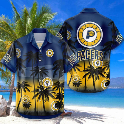 [HOT DEAL] NEW CUSTOMIZED NBA06 IPA INDIANA PACERS UNISEX HAWAIIAN SHIRT & SHORTS SET