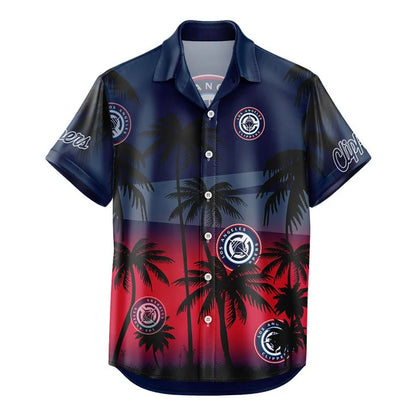 [HOT DEAL] NEW CUSTOMIZED NBA10 LCL LOS ANGELES CLIPPERS UNISEX HAWAIIAN SHIRT & SHORTS SET