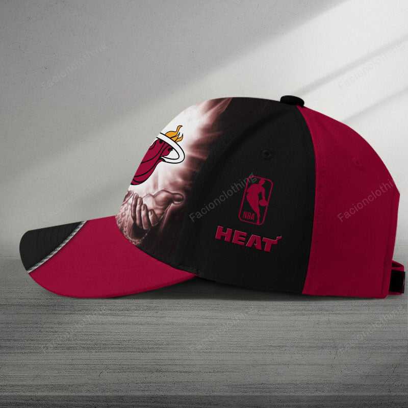 [HOT DEAL] NEW CUSTOMIZED NBA20 MHE MIAMI HEAT CLASSIC CAP