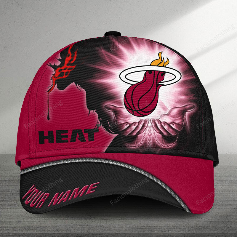 [HOT DEAL] NEW CUSTOMIZED NBA20 MHE MIAMI HEAT CLASSIC CAP