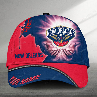 [HOT DEAL] NEW CUSTOMIZED NBA30 NOP NEW ORLEANS PELICANS CLASSIC CAP