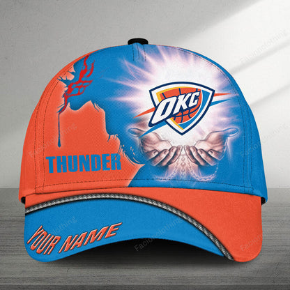 [HOT DEAL] NEW CUSTOMIZED NBA01 OCT OKLAHOMA CITY THUNDER CLASSIC CAP